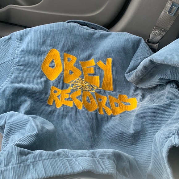 OBEY THE CREW CORD JACKET MEDIUM